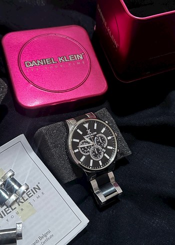 Daniel Klein Siyah Erkek İş Saati - Görsel 4