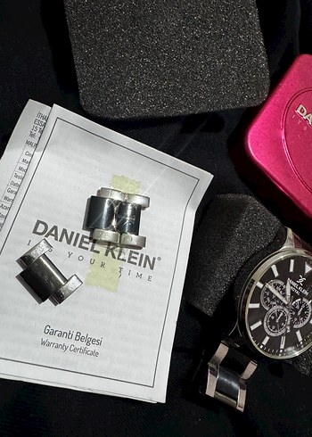 Daniel Klein Siyah Erkek İş Saati - Görsel 2