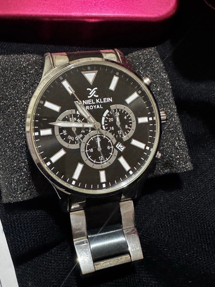 Daniel Klein Siyah Erkek İş Saati - Görsel 3