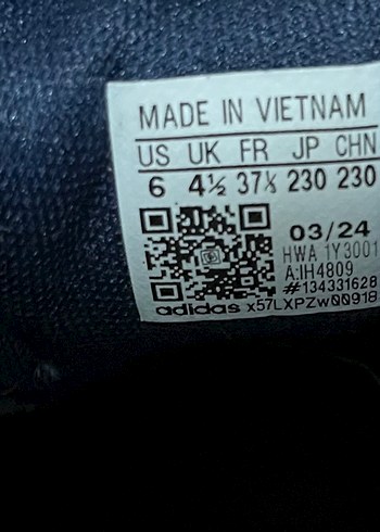 Beyaz Mavi Bağcıklı Kadın Spor Ayakkabı - Görsel 3