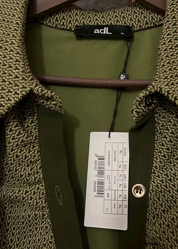 Düğmeli Kolsuz Haki Bohem Uzun Elbise - Görsel 2