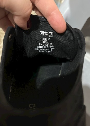 Siyah Platform Topuklu Kadın Spor Ayakkabı - Görsel 3