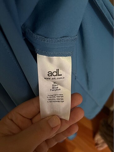 Mavi elbise - Görsel 5