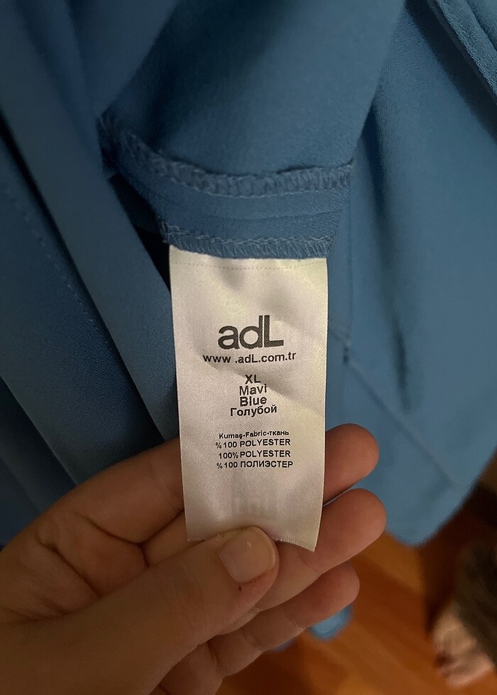 Mavi elbise - Görsel 5