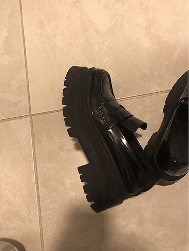 Pull and Bear Kalın taban loafer makosen