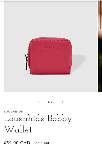 Louis Vuitton Louenhide kadın cüzdan