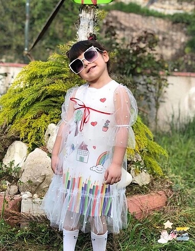 1 Yaş Beden Bebek elbise