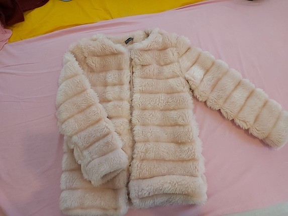 toz pembe sahte kürk