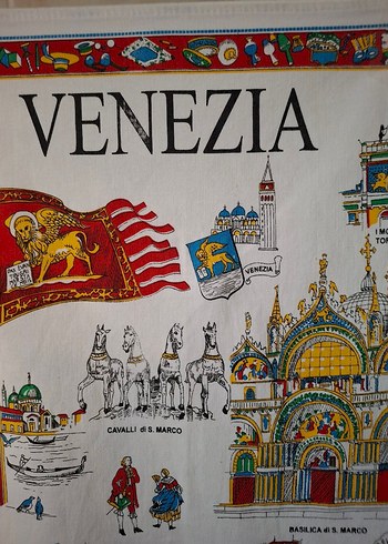 VENEDIK Çok Renkli BEZ duvar panosu - Görsel 3