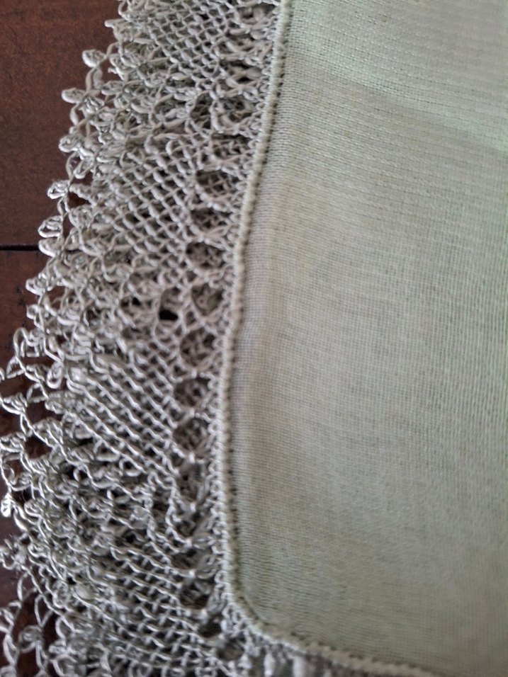 GERCEK İĞNE OYALI  MENDIL - Görsel 4