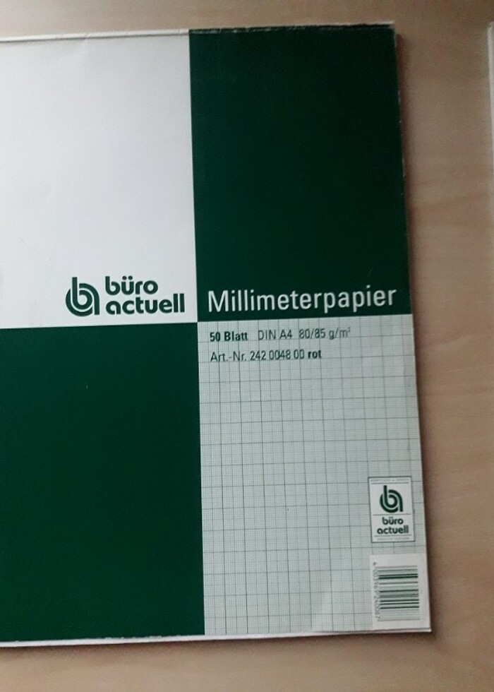 MILIMETRIK KÂĞIT BLOKNOT - Görsel 4