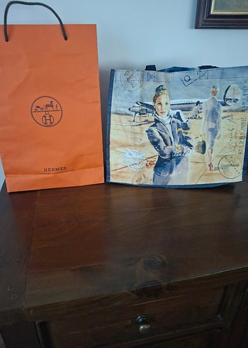 Orjinal Hermes ve Belçika çikolata çanta