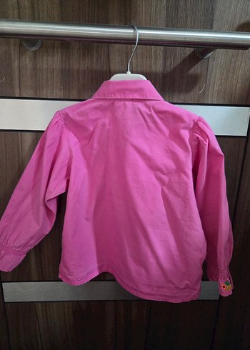 Uzun Kollu Kız Gömleği - Görsel 4