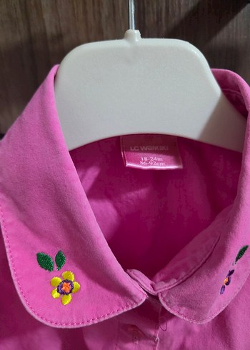 Uzun Kollu Kız Gömleği - Görsel 2