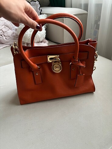 Beden Turuncu taş gibi michael Kors çanta