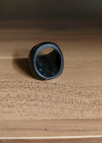 gümüş işlemeli plastik yüzük - Görsel 5