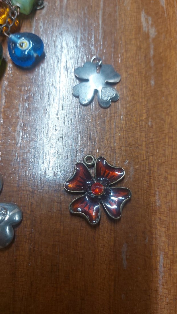 Bohem Çok Renkli Boncuklu Çocuk Takı Seti 6 Adet KOLYE ucu - Görsel 4