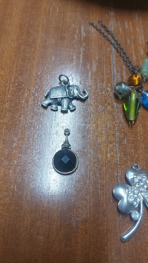 Bohem Çok Renkli Boncuklu Çocuk Takı Seti 6 Adet KOLYE ucu - Görsel 2