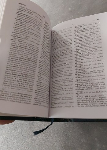 Redhouse Yeni El Sözlüğü İngilizce-Türkçe - Görsel 6