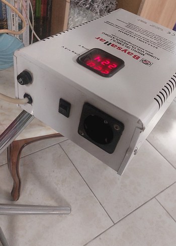 Baysallar Kombi Voltaj Regülatörü Beyaz - Görsel 4