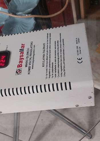 Baysallar Kombi Voltaj Regülatörü Beyaz - Görsel 2