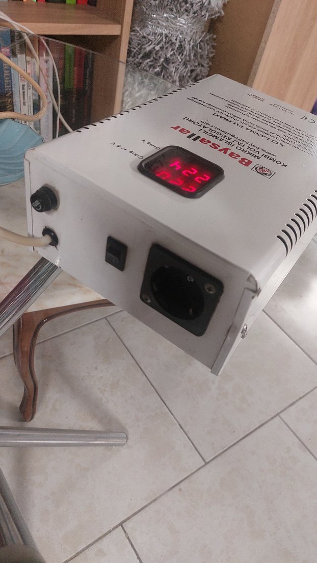 Baysallar Kombi Voltaj Regülatörü Beyaz - Görsel 4