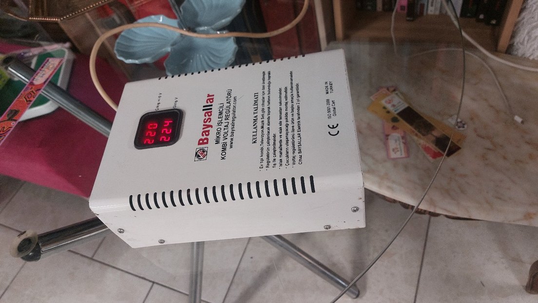 Baysallar Kombi Voltaj Regülatörü Beyaz - Görsel 2