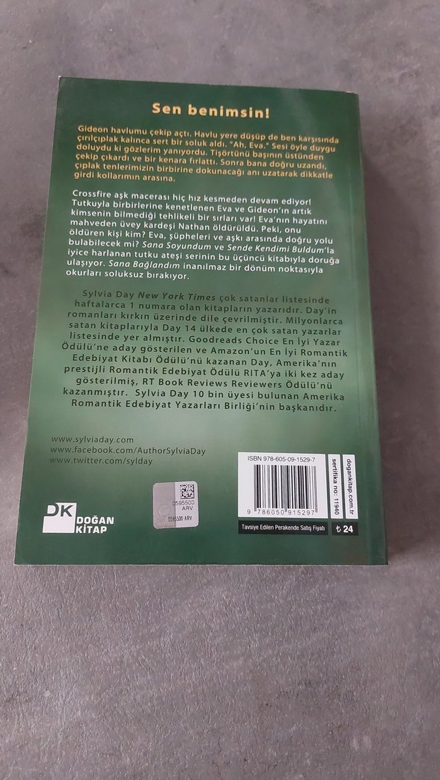 Sana Bağlandım - Sylvia Day kitap - Görsel 2