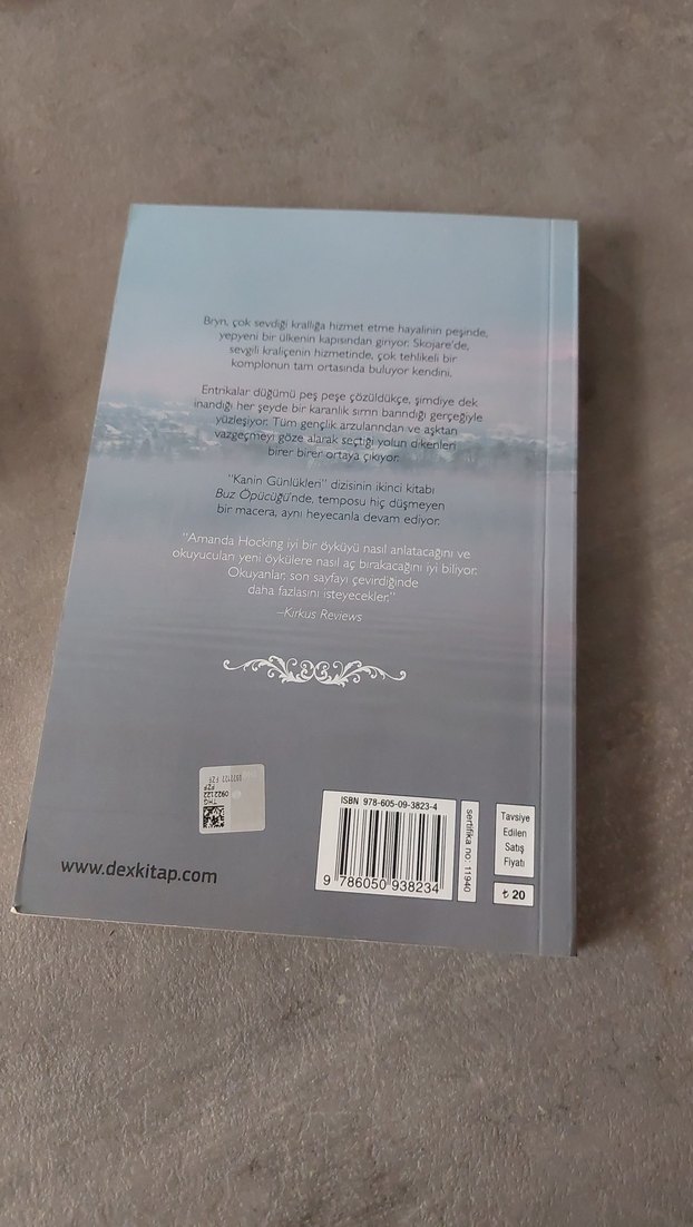 Buz Öpücüğü - Kanın Günlükleri Kitabı - Görsel 2