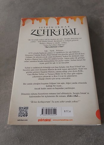 Zehr-i Bal - Sezgin Irmak Roman Kitap - Görsel 2