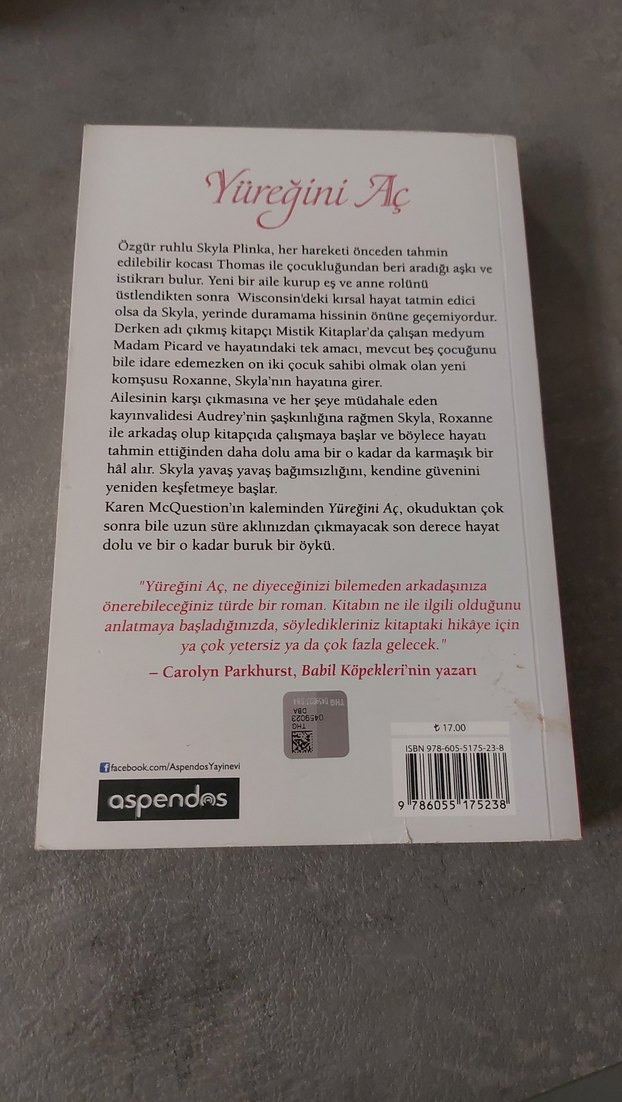 Yüreğini Aç - Karen McQuestion Roman - Görsel 2
