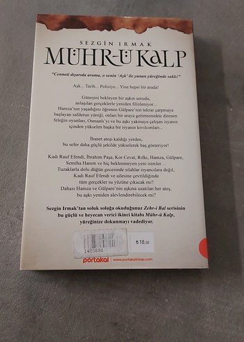 Mühr-ü Kalp - Sezgin Irmak Roman KİTAP - Görsel 2