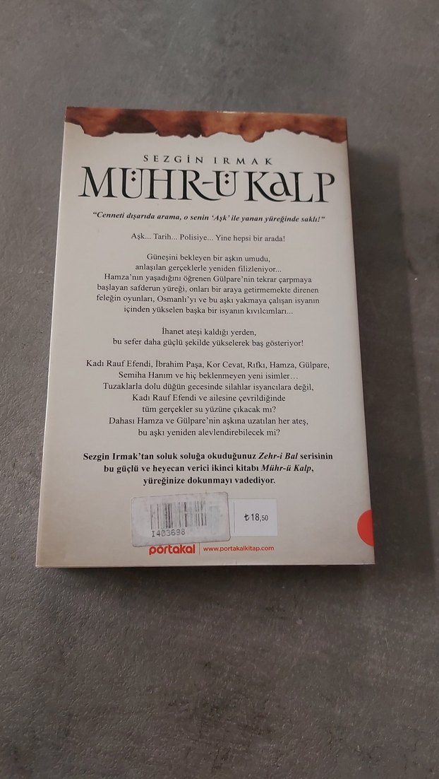 Mühr-ü Kalp - Sezgin Irmak Roman KİTAP - Görsel 2