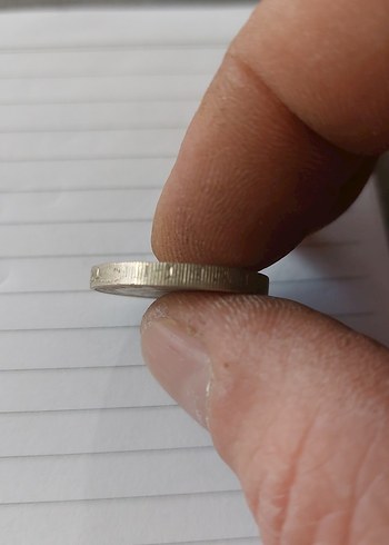 1996 10 Bin Lira Metal Hatıra Parası - Görsel 3