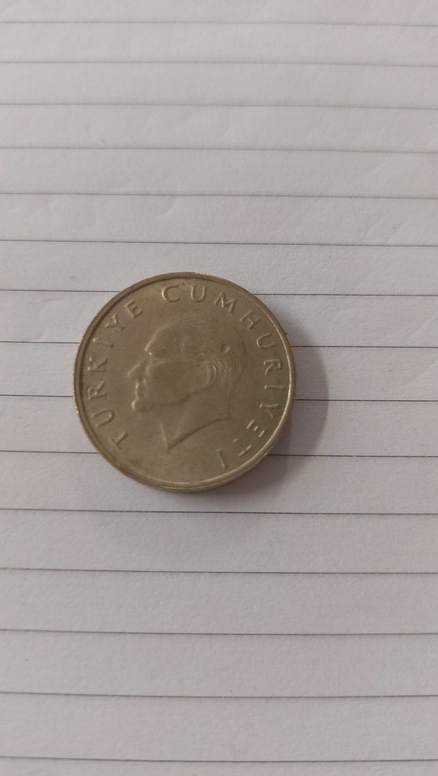 1996 10 Bin Lira Metal Hatıra Parası - Görsel 2