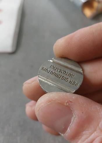 Gri Vintage Erkek Rozet jeton - Görsel 3