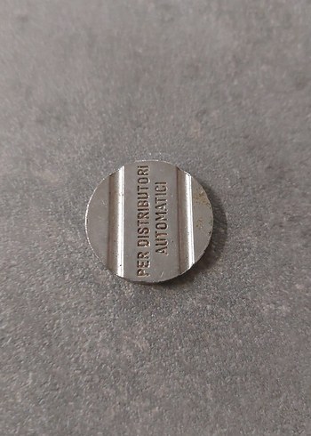 Gri Vintage Erkek Rozet jeton - Görsel 2