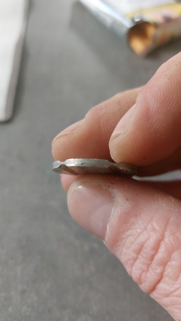 Gri Vintage Erkek Rozet jeton - Görsel 4