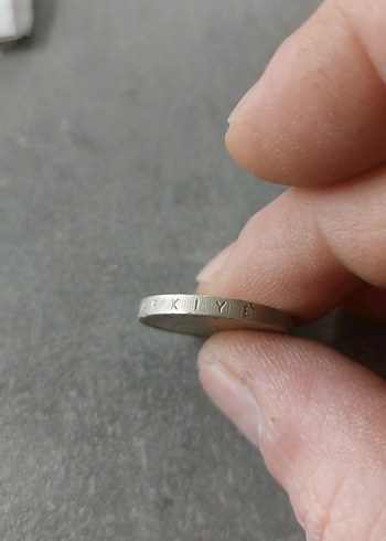 Gri Erkek Rozeti 1997 10 Bin Lira - Görsel 3