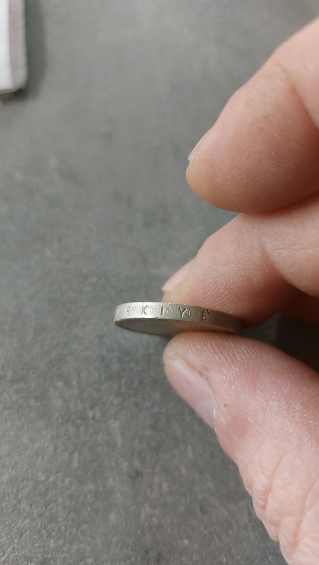 Gri Erkek Rozeti 1997 10 Bin Lira - Görsel 3