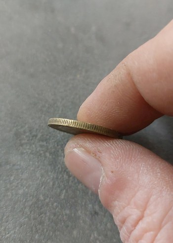 Altın Renk Vintage Erkek Rozeti - Görsel 3