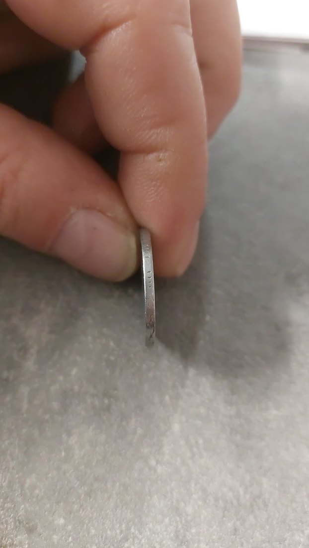 1976 Vintage 25 Kurus Gri Madeni Para - Görsel 3