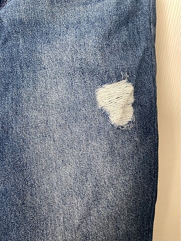42 Beden mavi Renk Mom jean