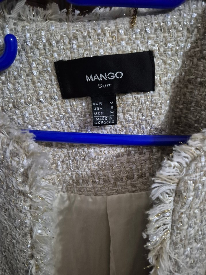 Tüvit Dokulu Kadın Blazer Ceket - Görsel 3