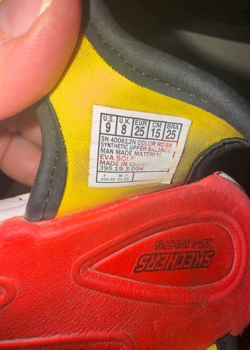 25 Beden Skechers Adventure Racer Erkek Çocuk Spor Sandalet Ayakkabı