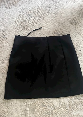 Bershka Siyah Saten Etek