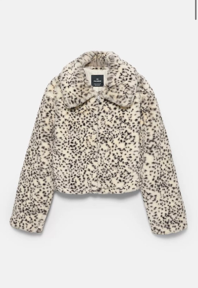 Desenli Kürk Ceket - Görsel 2