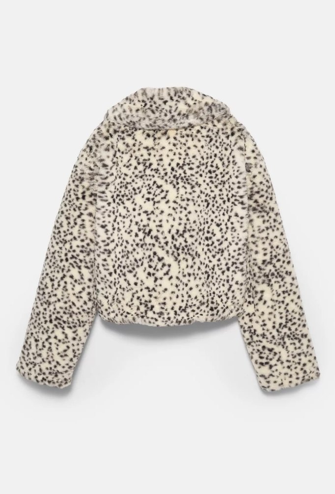 Desenli Kürk Ceket - Görsel 3