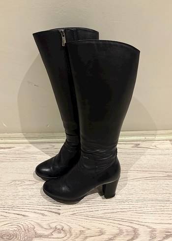 Igi&Co marka İtalyan siyah deri çizme - Görsel 6