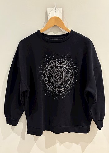 Mavi Marka Siyah Sweatshirt - Görsel 7